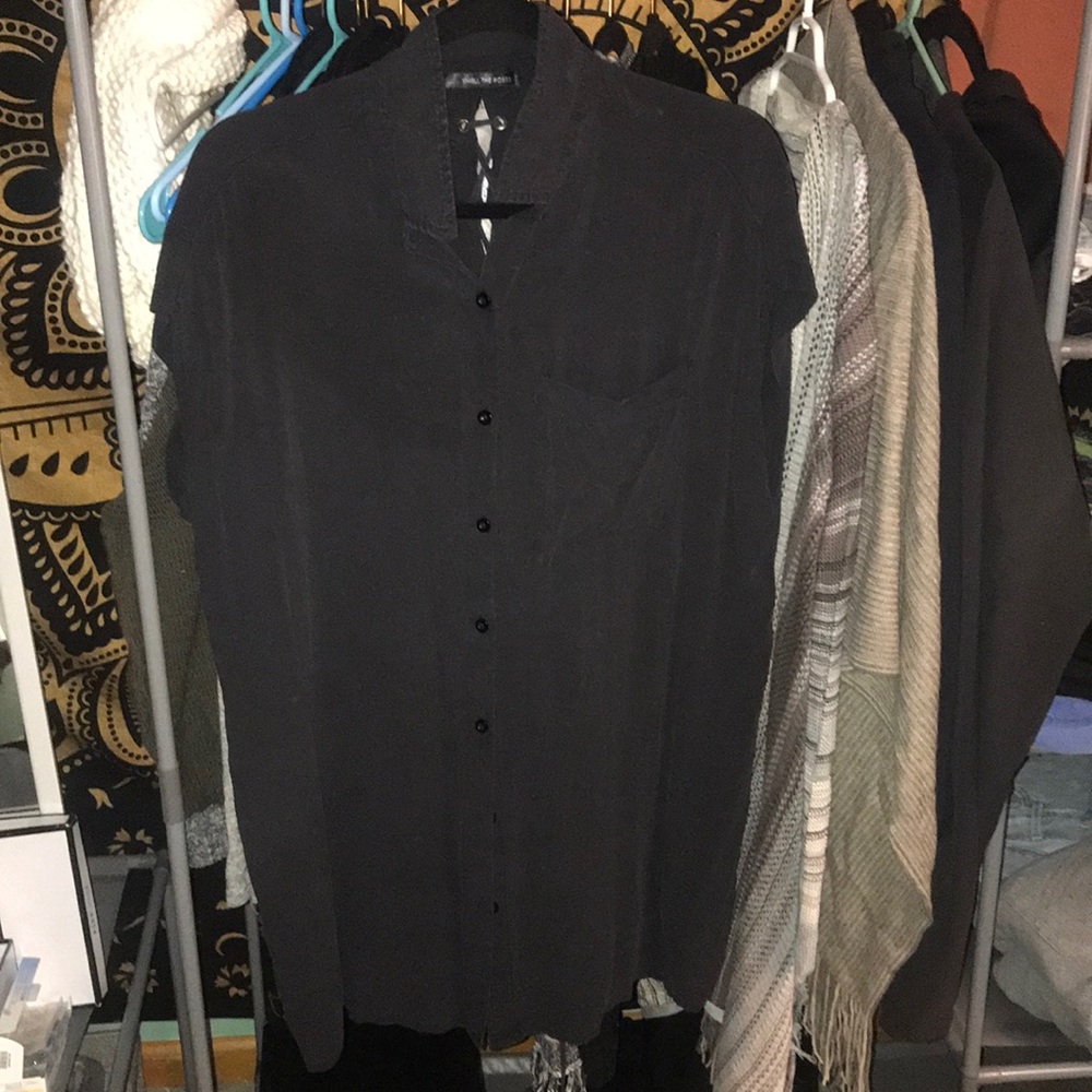 Lace-up Back Tunic